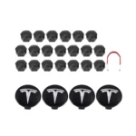 Kit capace protectie (butuc / prezon) - Tesla Model 3